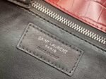 Fake Saint Laurent Cassandra Medium Bag Bordeaux Crocodile - Image 8