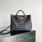 Fake Bottega Veneta Small Andiamo Bag Black - Image 4