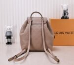 Louis Vuitton Monogram Empreinte Leather Montsouris PM Backpack In Tourterelle Gray - Image 2