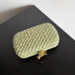 Replica Bottega Veneta Knot Minaudiere Clutch Travertine - Image 4