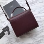 Fake Saint Laurent Cassandra Medium Bag Bordeaux - Image 6