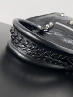 Knockoff Balenciaga Le City Small Bag Black Arena Lambskin - Image 10