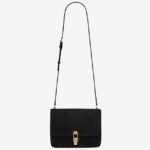 Fake Saint Laurent Le Carre Satchel Bag Black