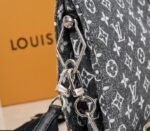 Louis Vuitton Jacquard Denim Coussin PM Bag In Black - Image 9