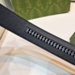 Square G reversible leather belt - Image 4