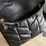 PUFFER SMALL BAG IN QUILTED SUEDE - Image 7