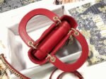 Dior Lady Dior Mini Bag Knockoff in Red - Image 4