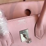 Hermes Birkin 25cm Knockoff in Rose Dragee - Image 4