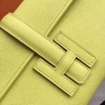 Soufre knockoff Hermes Jige Elan clutch bag - Image 4
