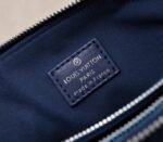 Louis Vuitton Coussin PM Bag In Navy Blue With Jacquard Strap - Image 6