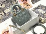 Dior Lady Dior Mini Bag Replica in Grey - Image 7