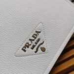 Prada Flap Shoulder Bag Replica in White - Image 4
