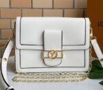 Louis Vuitton Dauphine Lugano MM Off Bag In Off-White