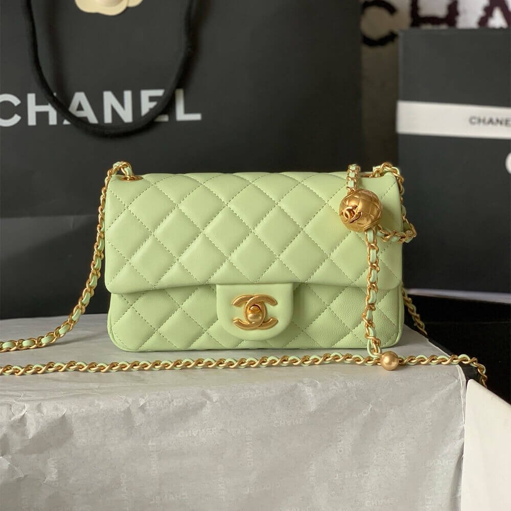 C378830A-073D-BCBB-C061-E3FBBB1D79F1.jpg Chanel Pearl Crush Mini Rectangular Flap - Image 1
