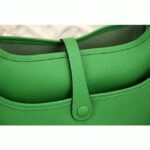 Bamboo Color Fake Luxury Hermes Evelyne III PM Crossbody Bag - Image 6