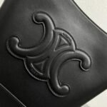 Top Quality Knockoff Celine Small Bucket Cuir Triomphe In Black Calfskin - Image 6