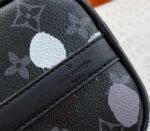 Louis Vuitton X YK Monogram Eclipse Keepall 25 Bandouliere Travel Bag - Image 9