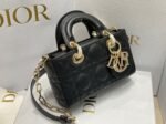 Dior Lady D-Joy Micro Bag Replica in Black Cannage Lambskin - Image 10