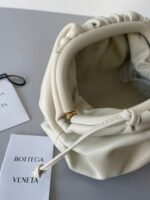 Knockoff Bottega Veneta Mini Pouch with Strap Ivory - Image 2