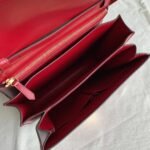 Top Quality Fake Celine Classic Box Medium Bag In Red - Image 4