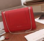 Replica Bvlgari Serpenti Forever Large Shoulder Bag Red Calfskin - Image 4