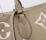 Louis Vuitton Monogram Empreinte OnTheGo MM Tote In Tourterelle Gray - Image 9