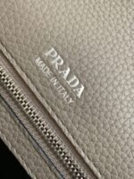 Prada Flap Shoulder Bag Imitation in Grey - Image 5