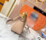 Louis Vuitton Monogram Empreinte Leather Bagatelle Mini Hobo In Beige - Image 3