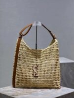 YSL fiber woven bag