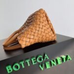 Top Quality Replica Bottega Veneta Cabat Mini Bag In Caramel Intrecciato Lambskin - Image 2