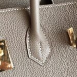 Etoupe Replica Luxury Hermes Birkin 40cm Large Bag - Image 5