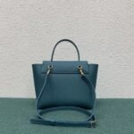 Celine Belt Nano Bag Imitation in Prussian Blue - Image 9