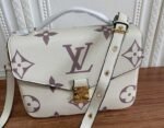 Louis Vuitton Bicolor Monogram Empreinte Metis Bag In Cream And Bois De Rose Pink - Image 2
