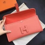 Crevette 1:1 Replica Hermes Jige Elan 29 Soft Pastel Clutch - Image 8