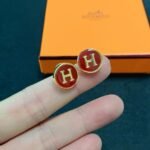 Hermes H Letter Earrings - Image 8