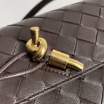 Fake Bottega Veneta Mini Andiamo Cross-Body Bag Barolo - Image 6