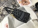 Dior Lady D-Lite Medium Bag Knockoff in Grey Mizza Embroidery - Image 5