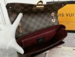 Louis Vuitton Damier Ebene Canvas Vavin PM Bag In Bordeaux Red - Image 3