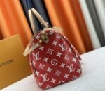 Louis Vuitton Speedy P9 Bandouliere 50 Bag In Red - Image 5