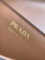 Prada Shoulder Bag Knockoff in Cognac Smooth Calfskin - Image 6