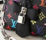 LV X TM Multicolored Onthego East West Chain In Black - Image 8