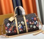 LV X TM Monogram Canvas Keepall Bandouliere 45
