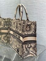 Dior Large Book Tote Bag Replica in Beige Toile de Jouy Soleil Embroidery - Image 7