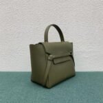 Celine Micro Belt Bag Replica in Dark Olive - Image 9
