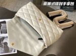 SADE LARGE CLUTCH IN SATIN - Image 4