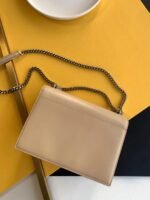SUNSET MEDIUM CHAIN BAG IN SMOOTH LEATHER - Image 2
