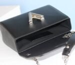 Louis Vuitton Epi Leather Twist MM With Flowers Jewels Chain Bag In Black - Image 8