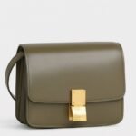 Top Quality Fake Celine Classic Box Small Bag In Army Green