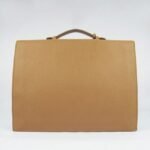 Brown Calf Leather Fake Hermes Sac A Depeches 38cm Briefcase - Image 4
