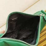 Prada Triangle Shoulder Bag Knockoff in Green - Image 10